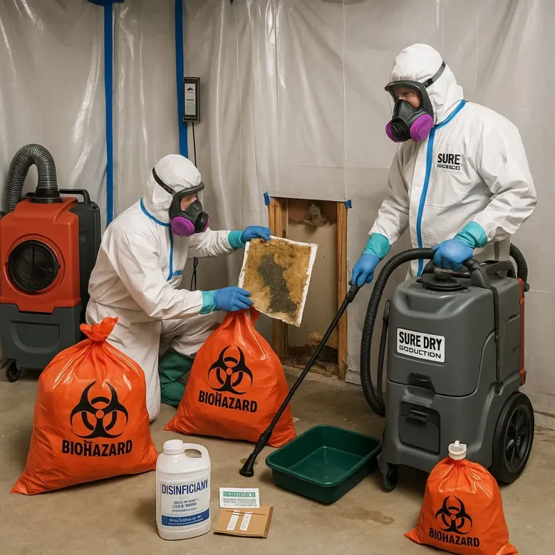 Contaminated Water Handling Protocols process in Rosepine, LA